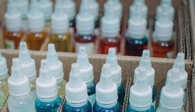 Kuwait Tobacco Shop Tradition Tobacco Vape packaging detail